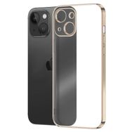 Microsonic Apple iPhone 13 Square Matte Plating Gold Cep Telefonu Kılıfı