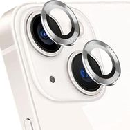 Microsonic Apple iPhone 13 Tekli Gümüş Kamera Lens Koruma Camı