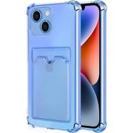 Microsonic Apple iPhone 14 Card Slot Shock Mavi Cep Telefonu Kılıfı