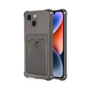 Microsonic Apple iPhone 14 Plus Card Slot Shock Füme Cep Telefonu Kılıfı