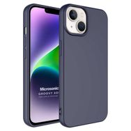 Microsonic Apple iPhone 14 Plus Groovy Soft Lacivert Cep Telefonu Kılıfı