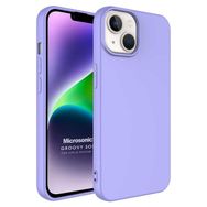 Microsonic Apple iPhone 14 Plus Groovy Soft Lila Cep Telefonu Kılıfı
