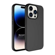 Microsonic Apple iPhone 14 Pro Groovy Soft Siyah Cep Telefonu Kılıfı