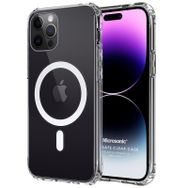 Microsonic Apple iPhone 14 Pro Max Magsafe Clear Soft Şeffaf Cep Telefonu Kılıfı