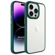 Microsonic Apple iPhone 14 Pro Max Shadow Planet Koyu Yeşil Cep Telefonu Kılıfı