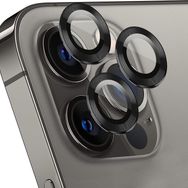 Microsonic Apple iPhone 14 Pro Max Tekli Siyah Kamera Lens Koruma Camı