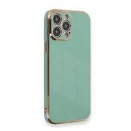 Microsonic Apple iPhone 14 Pro Olive Plated Yeşil Cep Telefonu Kılıfı