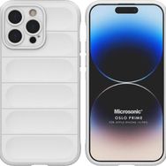 Microsonic Apple iPhone 14 Pro Oslo Prime Beyaz Cep Telefonu Kılıfı