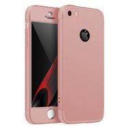 Microsonic Apple iPhone 5/5s Rose Gold Double Dip 360 Protective Kılıf
