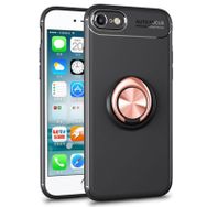 Microsonic Apple iPhone 6 Plus Kickstand Ring Holder Kırmızı Cep Telefonu Kılıfı