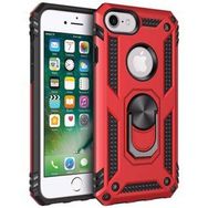 Microsonic Apple iPhone 6 Plus Military Ring Holder Kırmızı Kılıf
