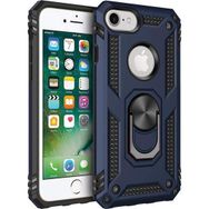 Microsonic Apple iPhone 6 Plus Military Ring Holder Lacivert Kılıf