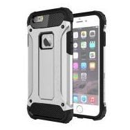 Microsonic Apple iPhone 6S Plus Rugged Armor Gümüş Kılıf