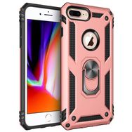 Microsonic Apple iPhone 7 Military Ring Holder Rose Gold Kılıf