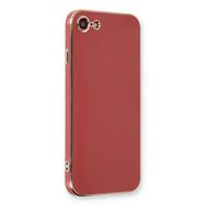 Microsonic Apple iPhone 7 Olive Plated Kırmızı Cep Telefonu Kılıfı