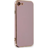 Microsonic Apple iPhone 7 Olive Plated Lila Cep Telefonu Kılıfı