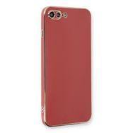 Microsonic Apple iPhone 7 Plus Olive Plated Kırmızı Cep Telefonu Kılıfı