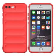 Microsonic Apple iPhone 7 Plus Oslo Prime Kırmızı Cep Telefonu Kılıfı