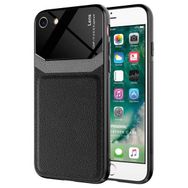 Microsonic Apple iPhone 7 Uniq Leather Siyah Cep Telefonu Kılıfı