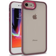 Microsonic Apple iPhone 8 Bright Planet Kırmızı Cep Telefonu Kılıfı