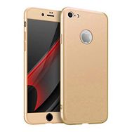 Microsonic Apple iPhone 8 Double Dip 360 Protective Gold Kılıf