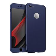 Microsonic Apple iPhone 8 Double Dip 360 Protective Lacivert Kılıf