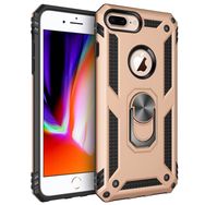 Microsonic Apple iPhone 8 Military Ring Holder Gold Kılıf