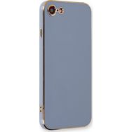 Microsonic Apple iPhone 8 Olive Plated Lavanta Grisi Kılıf