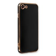 Microsonic Apple iPhone 8 Olive Plated Siyah Kılıf