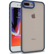 Microsonic Apple iPhone 8 Plus Bright Planet Lacivert Cep Telefonu Kılıfı