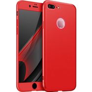 Microsonic Apple iPhone 8 Plus Double Dip 360 Protective Kırmızı Kılıf