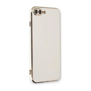 Microsonic Apple iPhone 8 Plus Olive Plated Beyaz Cep Telefonu Kılıfı