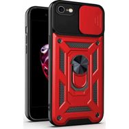 Microsonic Apple iPhone SE 2022 Impact Resistant Kırmızı Telefon Kılıfı