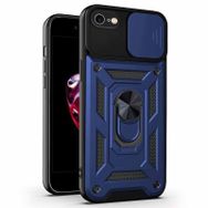 Microsonic Apple iPhone SE 2022 Impact Resistant Lacivert Cep Telefonu Kılıfı