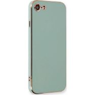 Microsonic Apple iPhone SE 2022 Olive Plated Yeşil Cep Telefonu Kılıfı