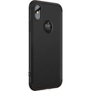 Microsonic Apple iPhone X Siyah Double Dip 360 Protective Kılıf