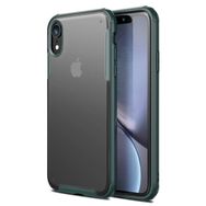 Microsonic Apple iPhone XR Frosted Frame Yeşil Cep Telefonu Kılıfı