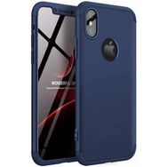 Microsonic Apple iPhone Xs Lacivert Double Dip 360 Protective Kılıf