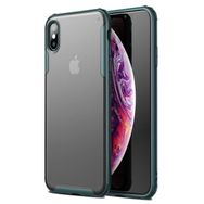 Microsonic Apple iPhone XS Max Frosted Frame Yeşil Cep Telefonu Kılıfı