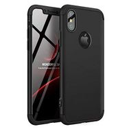 Microsonic Apple iPhone Xs Siyah Double Dip 360 Protective Kılıf