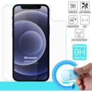 Microsonic Apple Uyumlu iPhone 12 Ön + Arka Nano Cam Ekran Koruyucu