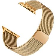 Microsonic Apple Watch 5 44 mm Gold Milanese Loop Version 3 Kordon
