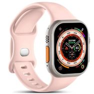 Microsonic Apple Watch SE 2022 40 mm Active Flex Wristband Rose Gold Uyumlu Kordon