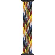 Microsonic Apple Watch SE 2022 40 mm Braided Solo Loop Band 160 mm Multi Color Kordon