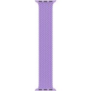 Microsonic Apple Watch SE 2022 40 mm Braided Solo Loop Band Lila 127 mm Small Kordon