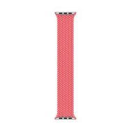 Microsonic Apple Watch SE 2022 40 mm Braided Solo Loop Band Pembe 127 mm Small Kordon