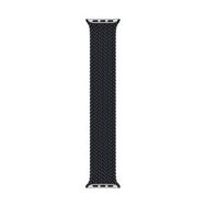 Microsonic Apple Watch SE 2022 40 mm Braided Solo Loop Band Siyah 127 mm Small Kordon