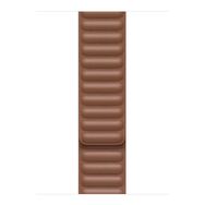 Microsonic Apple Watch SE 2022 40 mm Kahverengi Leather Link Band Kordon
