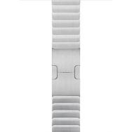 Microsonic Apple Watch SE 2022 44 mm Gümüş Link Bracelet Band Kordon
