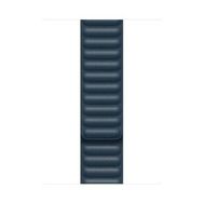 Microsonic Apple Watch SE 2022 44 mm Leather Link Band Lacivert Kordon